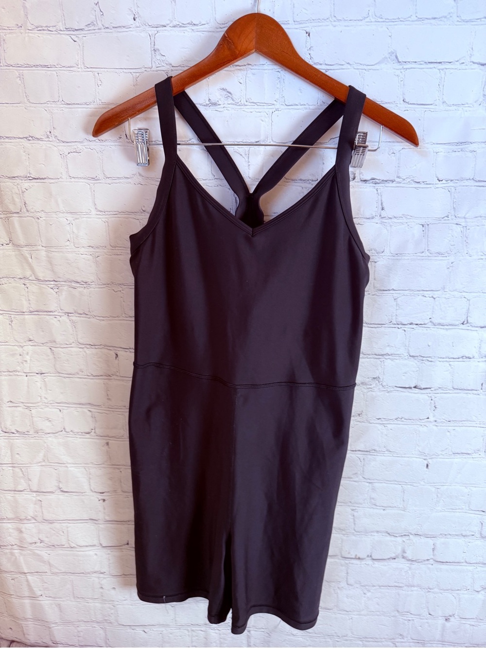 Old Navy Black Strappy Romper Large